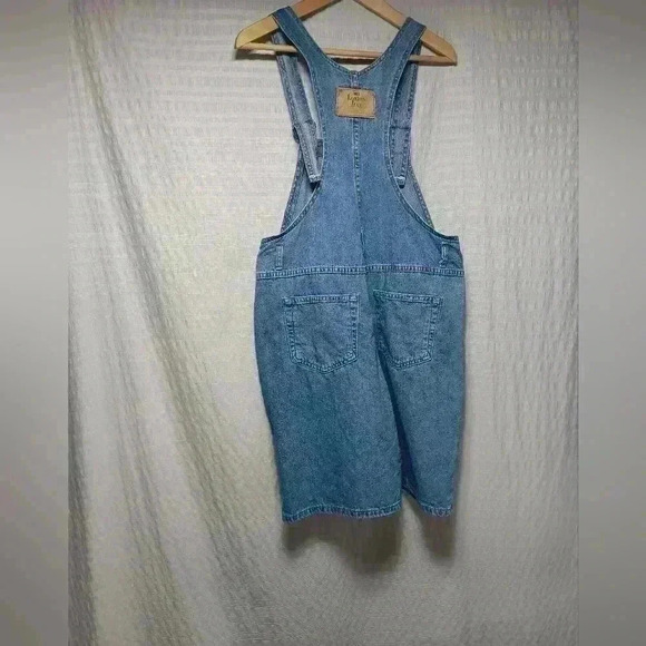 Vintage Moda Intl. The London Jean Overalls  shorts. Ladies size M - Picture 2 of 7
